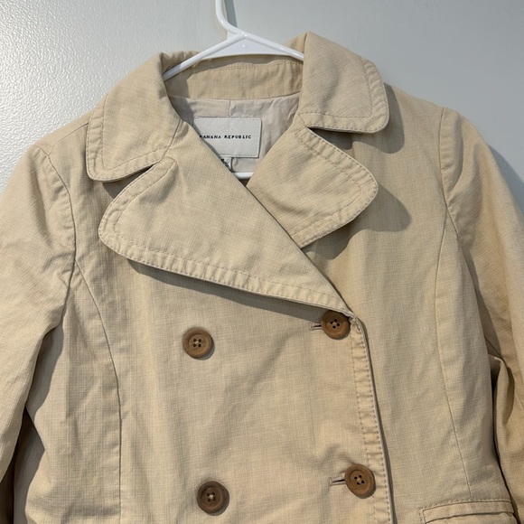 banana republic trench coat - Picture 2 of 3